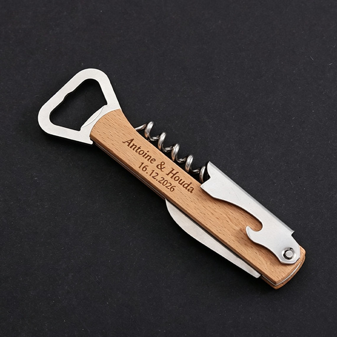 20pcs Personalized Engraved Wo - Wine With Beer Name review and price