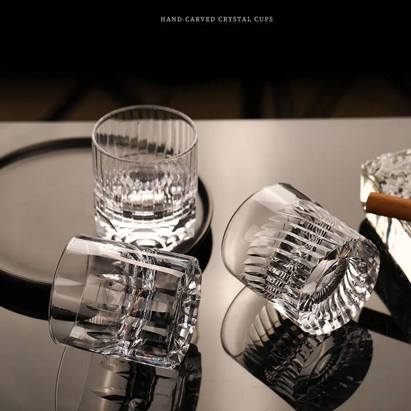 250ml Clear Carved Whiskey Cry - Wine Xo review and price