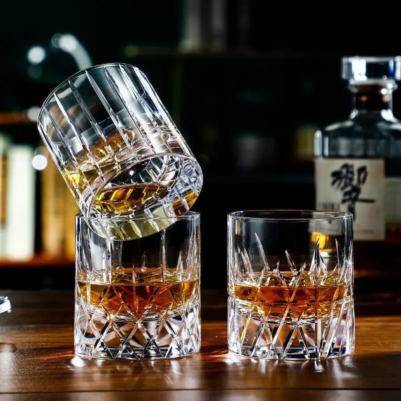 250ml Clear Carved Whiskey Cry - Wine Xo review and price