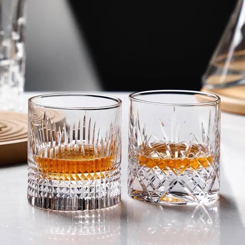 250ml Clear Carved Whiskey Cry - Wine Xo review and price