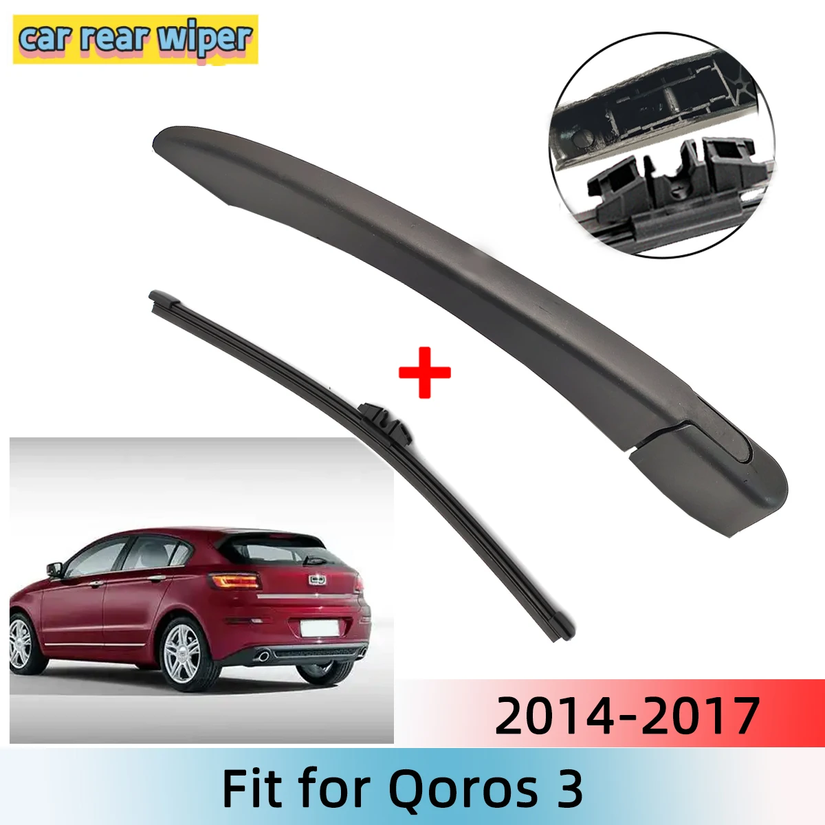 Rear Wiper Blade & Arm Set Kit - Wine Xo review and price