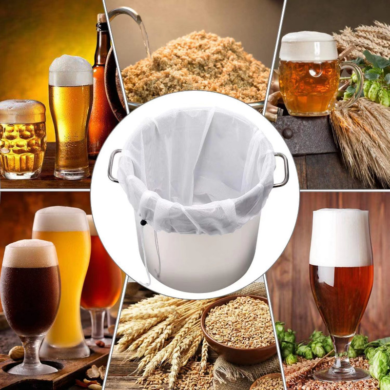 1pc Beer Homebrew Filter Bag f - Wine Beer Food review and price